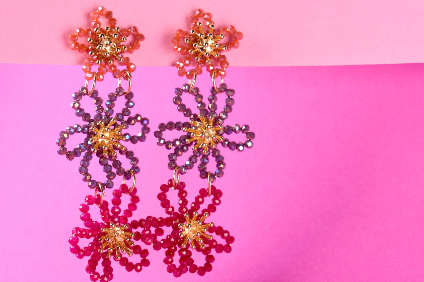 PENDIENTES FLORA