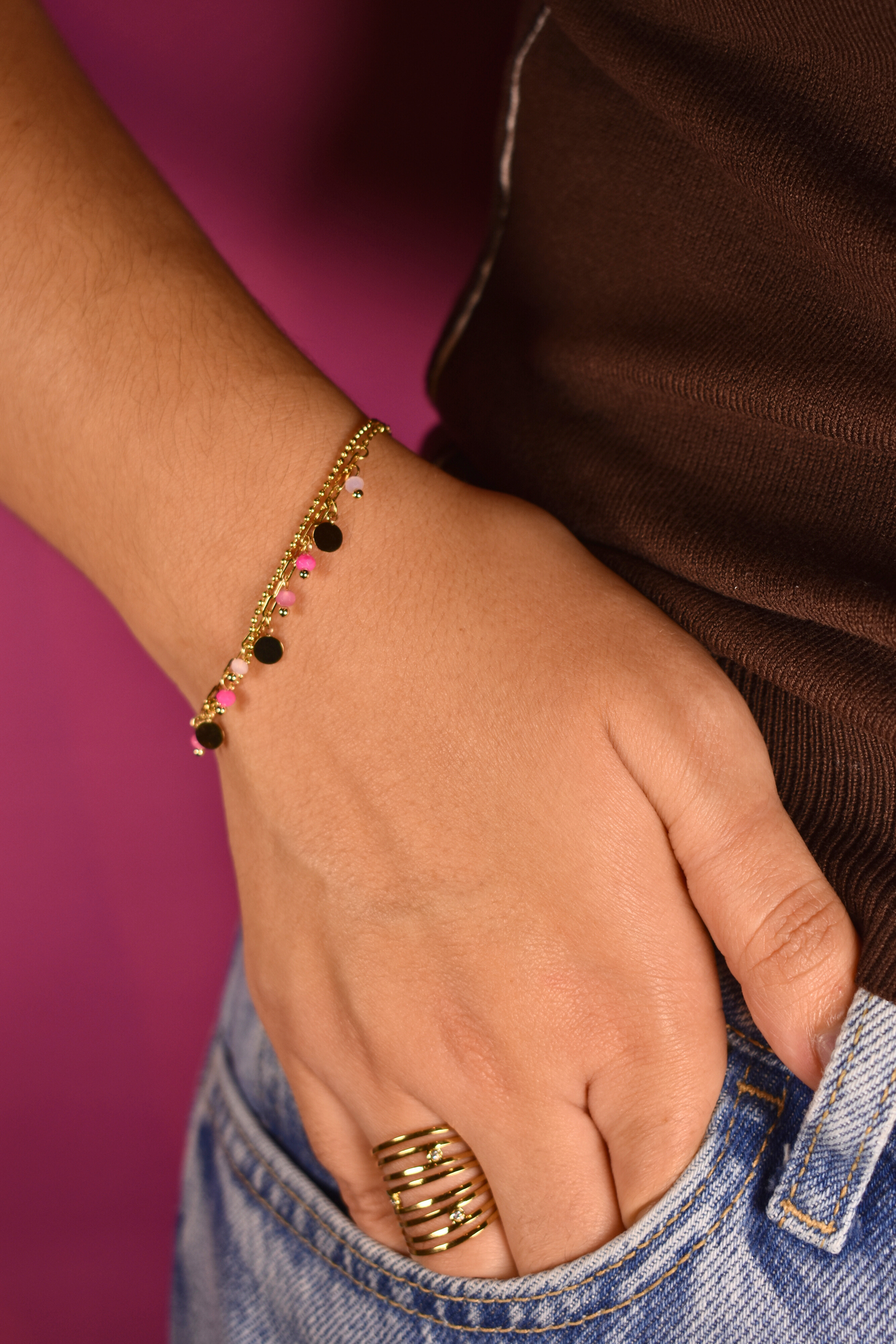 PULSERA ROSA
